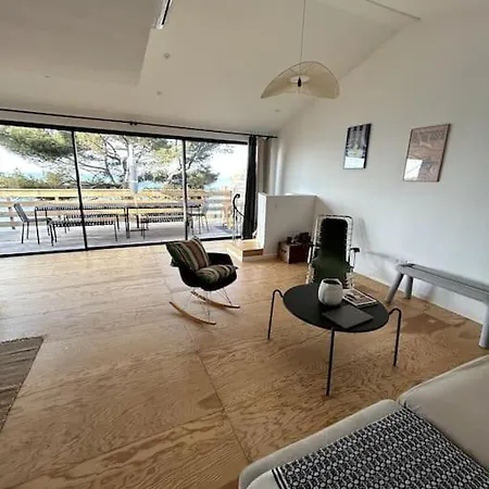 度假居 Cabanon Moderne, Les Pieds Dans L'eau 乐普拉代